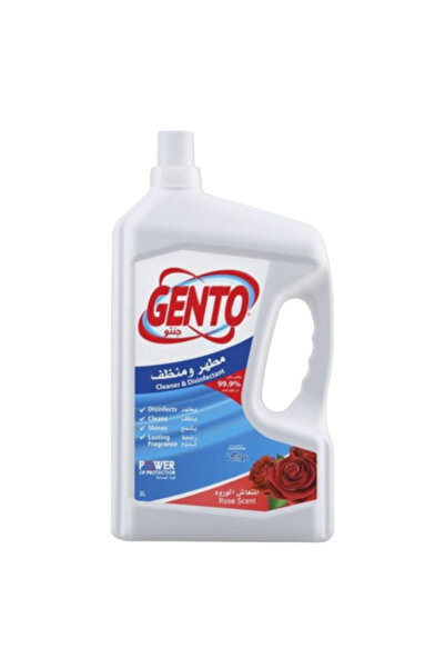 aram جنتو منظف ومطهر الارضيات الورود - 3 لتر