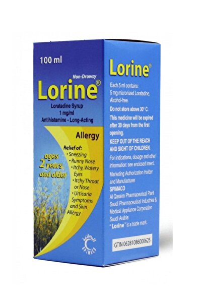 LORINE Syrup 100 Ml