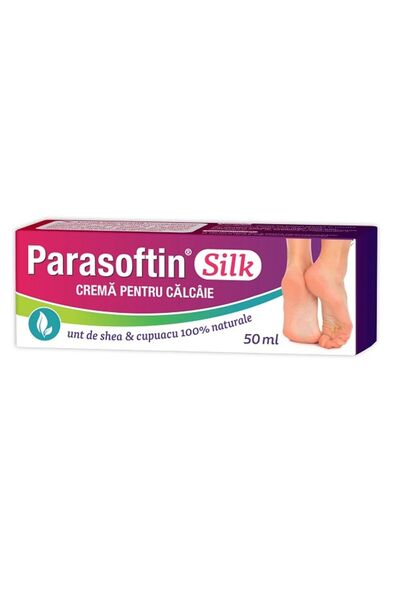 Zdrovit Cremă pentru călcâie Silk Parasoftin, 50 ml