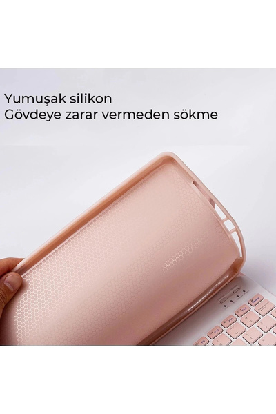 HarmonyAura Xiaomi Redmi Pad Se Case Kc01 Smart Keyboard Tablet Case - Lilac