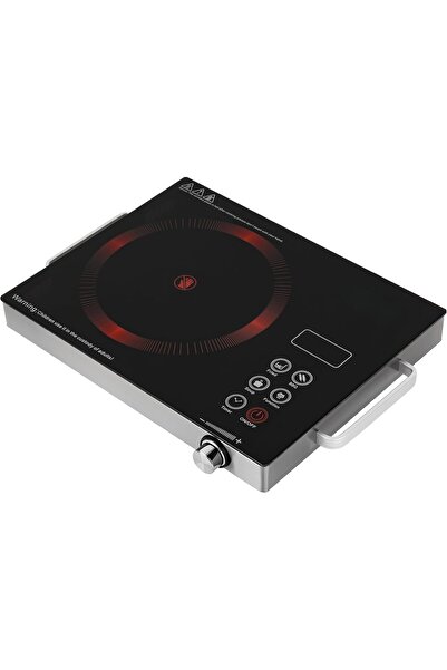 Alim Sokany Infrared Cooker SK - 3576, 2200W with 4-Digit LED Display, Touch & Knob Control