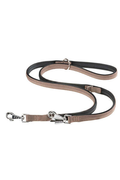 Ferplast مقود الكلاب دايتونا جورجيا من النايلون، اللون: أحمر، الأبعاد: ١٥ مم ...