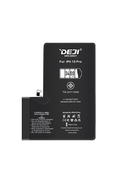 Deji Baterie Combatibila Iphone 15 Pro Capacitate Marita (3400 mAh) -