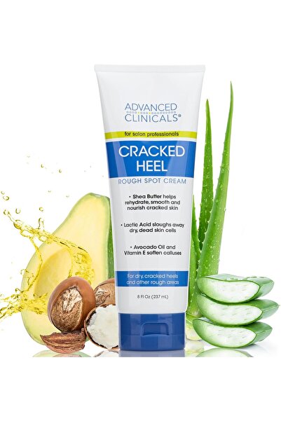 MQ كريم مرطب للقدمين من أدفانسد كلينيكالز للبشرة الجافة والكعب والبقع الخشنة ...