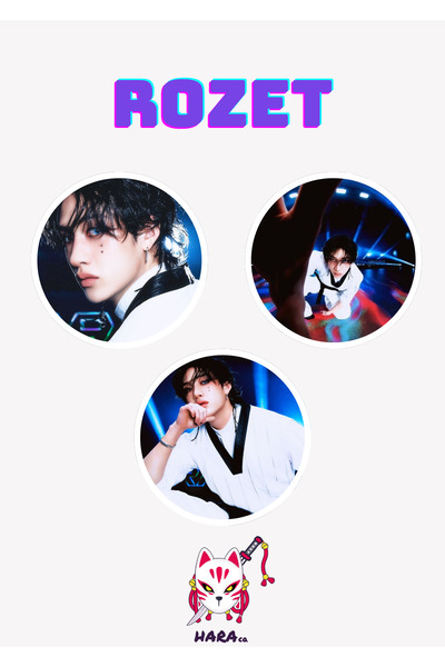 Hara Company Stray Kids Kpop Karma Albüm Karma Versiyonu Bang chan Rozet Seti...