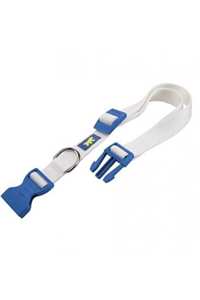 Ferplast طوق كلب من النايلون من Club C Colours مزود بمشبك كبس، اللون: أبيض، ا...