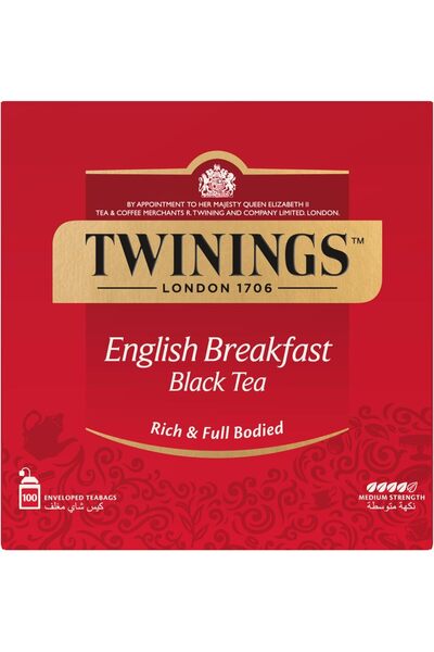 Twinings English Breakfast Tea Bags, 100S