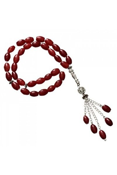 Eagal مسبحة صلاة من الحجر الطبيعي - كستنائي