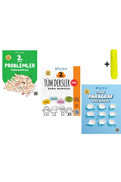 Bilfen Yayıncılık Bilfen 2.Sınıf Pro Tüm Dersler Problem Ve Paragraf Soru Ban...
