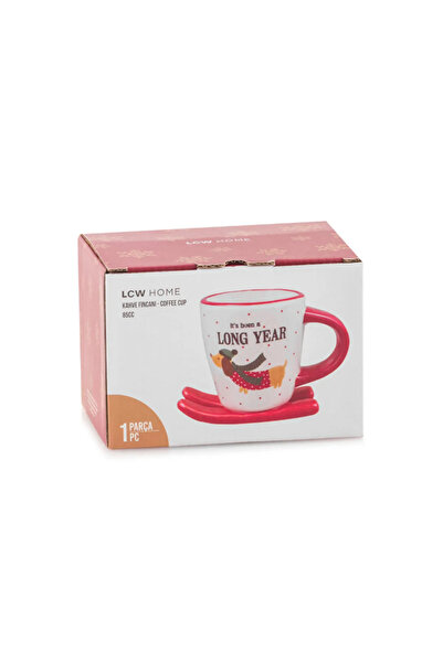 LC Waikiki Kayak Figured Ceramic Coffee Cup 85 ml - for 1 Person