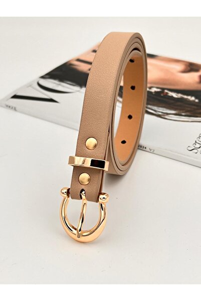 Mynoa Gold Buckle Women's Belt, Jacket Belt, Trouser Belt, Shirt Belt.