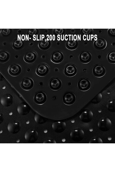 Primo Plus Bath Tub Mat Non-Slip and Extra Large, Bathtub Mat, Machine Washable Bathroom Mats with Drain Holes