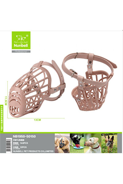 Nunbell Plastik Köpek Ağızlığı Large