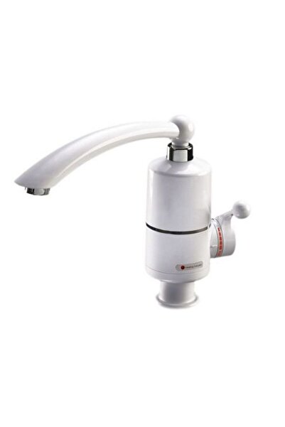 KlaussTech Ηλεκτρική βρύση με άμεση θέρμανση νερού, τοποθετημένη στο νεροχύτη, ρυθμιζόμενη θερμοκρασία νερού