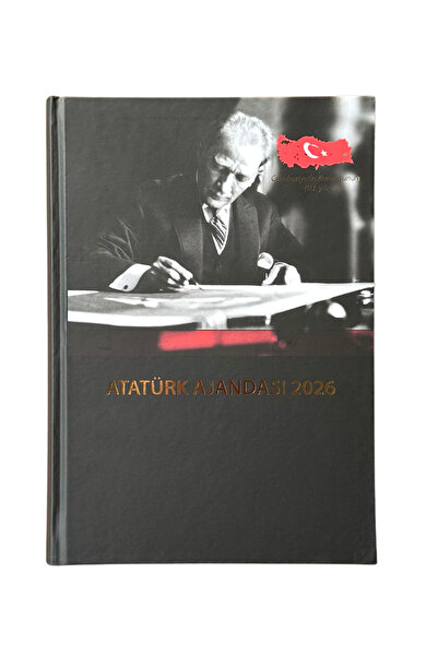 Chi-Chi Papers 2026 Daily Planner and Blue Pen - Ataturk and Republic Themed - Teacher's Day Gift