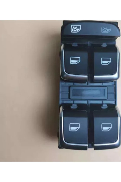 Aftermarket Butoane cromate pentru geamuri electrice compatibile cu Audi A4 B8 A5 Q5 2009-