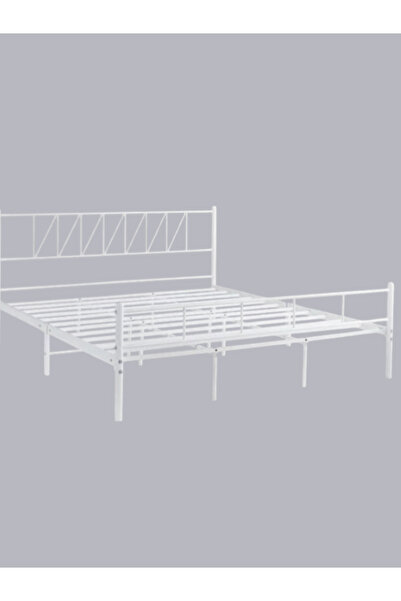 Bec4 Modern design metal bed measuring 180x200 cm in various colors