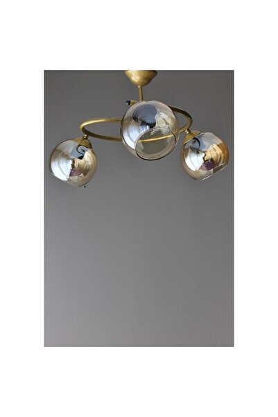 AyrStore Dönence Eskitme Renkli Bal Camlı Modern Salon - Mutfak - Yatak Odası...