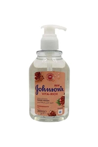 Johnson's غسول اليدين فيتا ريتش بالرمان (300 مل)