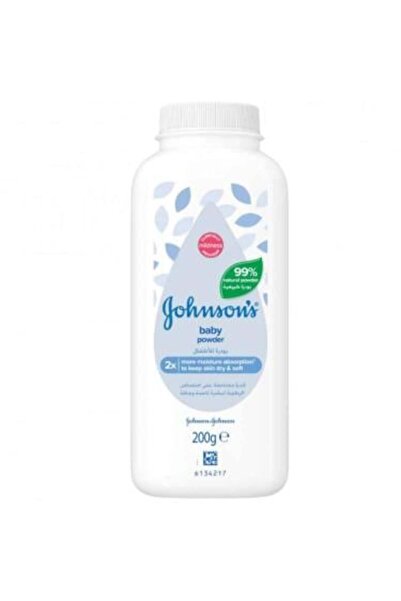 Johnson's بودرة اطفال لبشره ناعمة وجافة من جونسون - 200 جرام