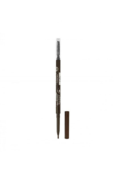 Jessica Top Pro Eyebrow Pencil with Brush, Coffee