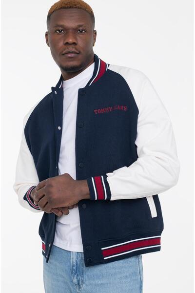 Tommy Hilfiger TJ RLXD VARSITY JAC Twilight Navy Men