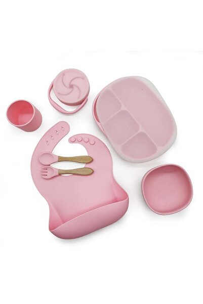 Generic Mayo Complete Silicone Food Set for a Complete Feeding Experience – Pink
