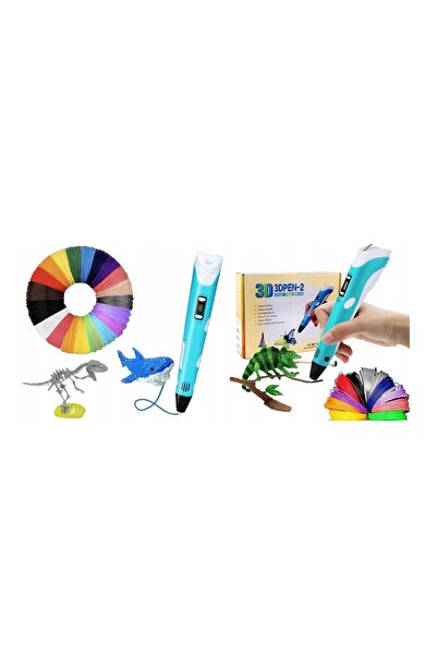 Other Set stilou 3D DreamCraft, albastru, XXL, filament carte, 110 m