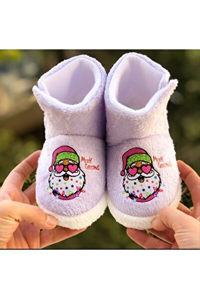 Pandalina Children's Slippers New Year Figured Velcro Girls' Christmas Slippers