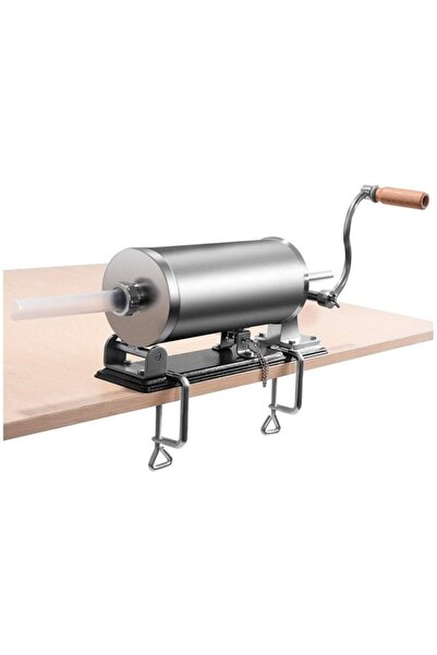 GRÜNBERG Stainless Steel Horizontal Sausage Stuffer, 3 kg, Grunberg GR3182