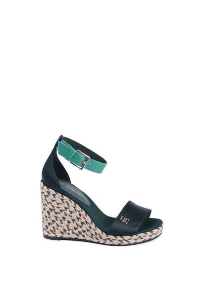 Tommy Hilfiger Green Wedges (102485) Women