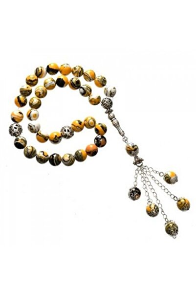 Eagal Interlaced Colored Natural Stone Prayer Beads
