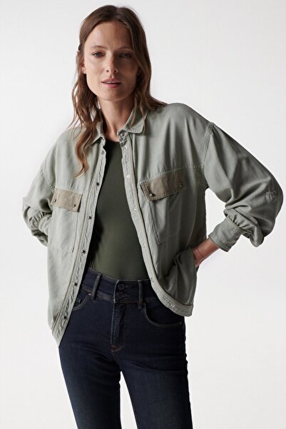 Salsa Jeans Dark Green Shirt (21006083530) Women