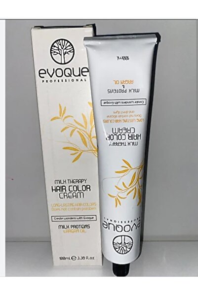 evoqua Evoque Milk therapy Krem 100ml orta kumral 7.0 kapatıcı saç boyası