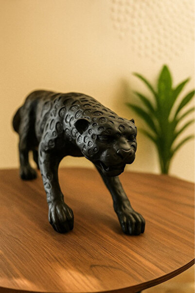 Marktna تحفة فنية على شكل نمر أسود بتصميم عصري – ديكور فاخر للمنازل والمكاتب