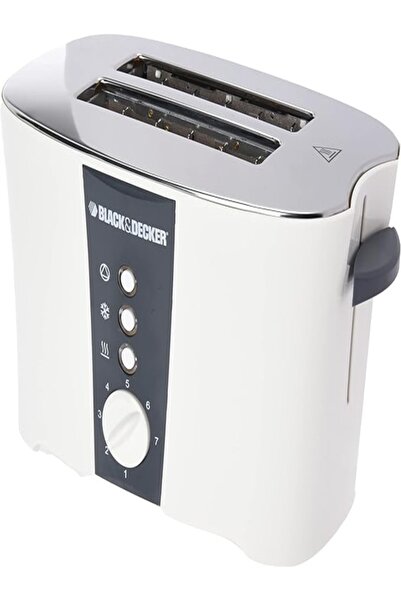 Black and Decker BLACK+DECKER 2-Slice Cool Touch Bread Toaster, 750W, Adjustable Browning Control, Defrost/Reheat.