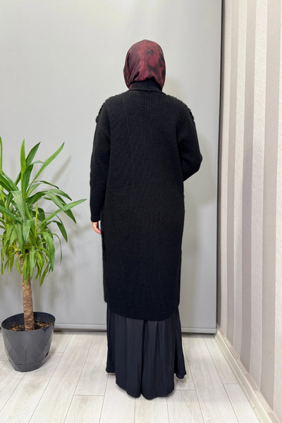 Ghisa Cardigan Black 5Kgshrk3050