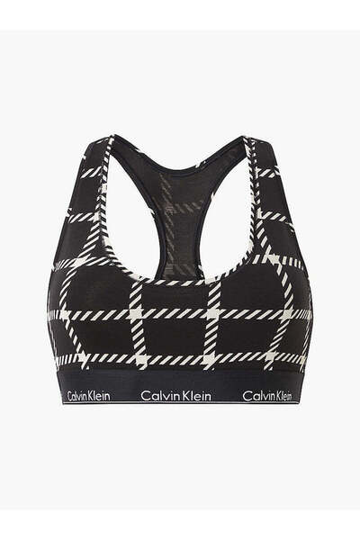 Calvin Klein UNINED BRAETTE WINDOW PANE_BLACK Women