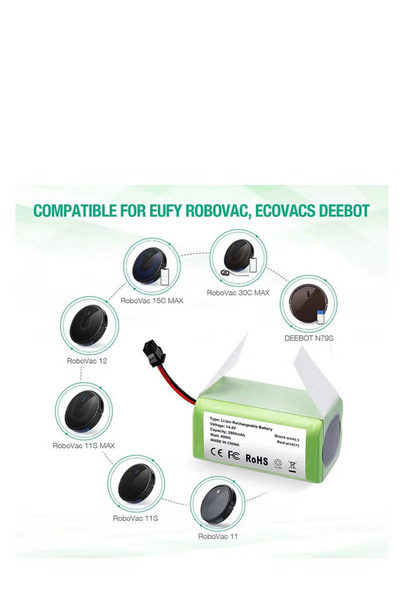 Generic Replacement Battery Compatible With Robovac (2800mAh)