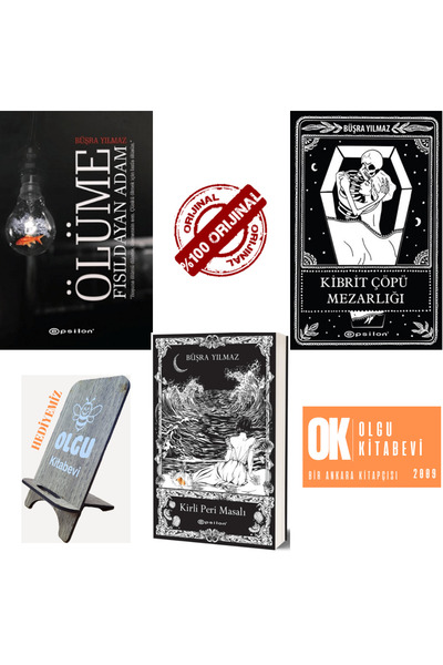 Epsilon Yayınevi Kirli Peri Masalı - Kibrit Çöpü Mezarlığı - Ölüme Fısıldayan...