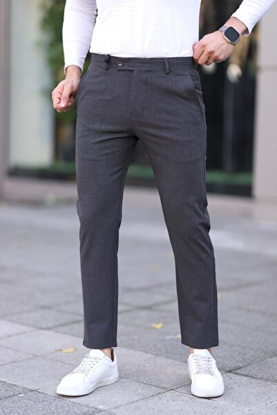 blayn jeans Men's Slim Fit Linen Trousers – Flexible Fabric, Stylish & Casual...