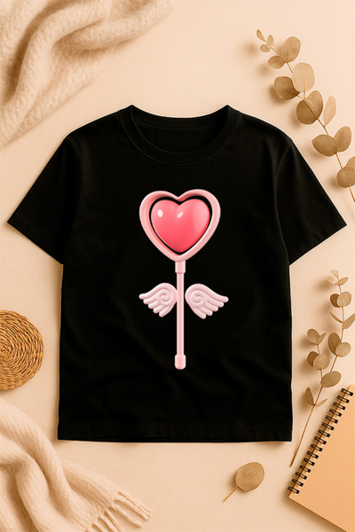 SVART WEAR supradimensionat cu imprimeu tricou Cu imprimeu pe tricou față cu ...