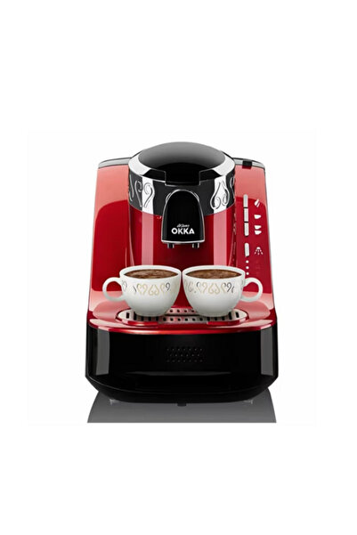 Arzum OKKA Turkish Coffee Maker, 710 W, 0.80 L Water Tank, Red