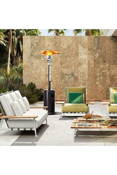 DLC High-efficiency, rust-resistant outdoor gas heater for restaurants and gardens