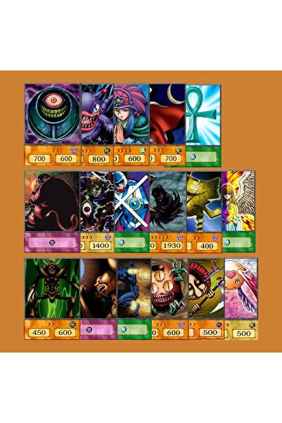 teteoka Yu-Gi-Oh! 50 Random Anime Card Deck - 25 Different Cards Guaranteed - 1 Gift Holographic Card