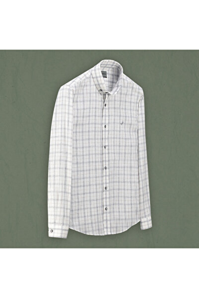 Sarar İNTERVİEW Goias Beyaz Pamuklu Gömlek