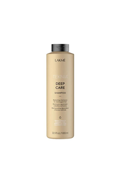 Lakme Σαμπουάν για ταλαιπωρημένα μαλλιά, Teknia Deep Care Shampoo, 1000ml