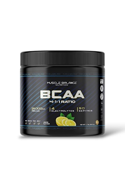 MUSCLE BALANCE بي سي إيه إيه 500 جرام 50 حصة بنكهة الليمون