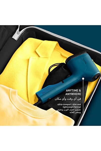 TEFAL Pure POP Garment Steamer DT2020G0 - 1300W, 20 g/min, Blue