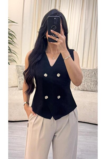 SELSAL vest and gray pants set